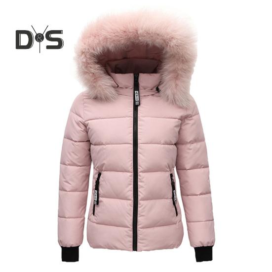 Зимнее пуховое пальто с капюшоном и карманами на молнии, ветрозащитная парка, сохраняющая тепло, облегающая, большого размера, повседневная верхняя одежда для холодной погоды, хлопковая куртка L