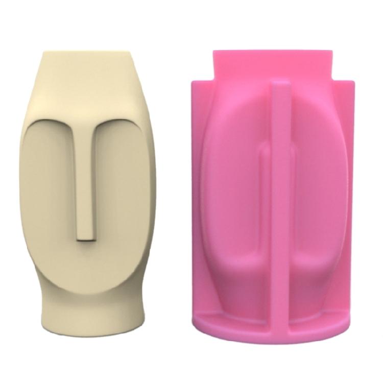Human Facial Shape Planter Mold Home Decorations Silicone Mould for Flower Pot 1
Human Facial Shape Planter Mold Home Decorations Silicone Mould for Flower Pot 1