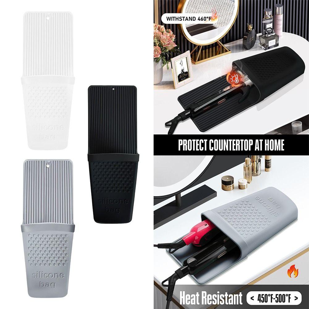 Silicone Thermal Insulation Mat Grey White Black Heating Tool Holder Curling Iron сірий
Silicone Thermal Insulation Mat Grey White Black Heating Tool Holder Curling Iron сірий
