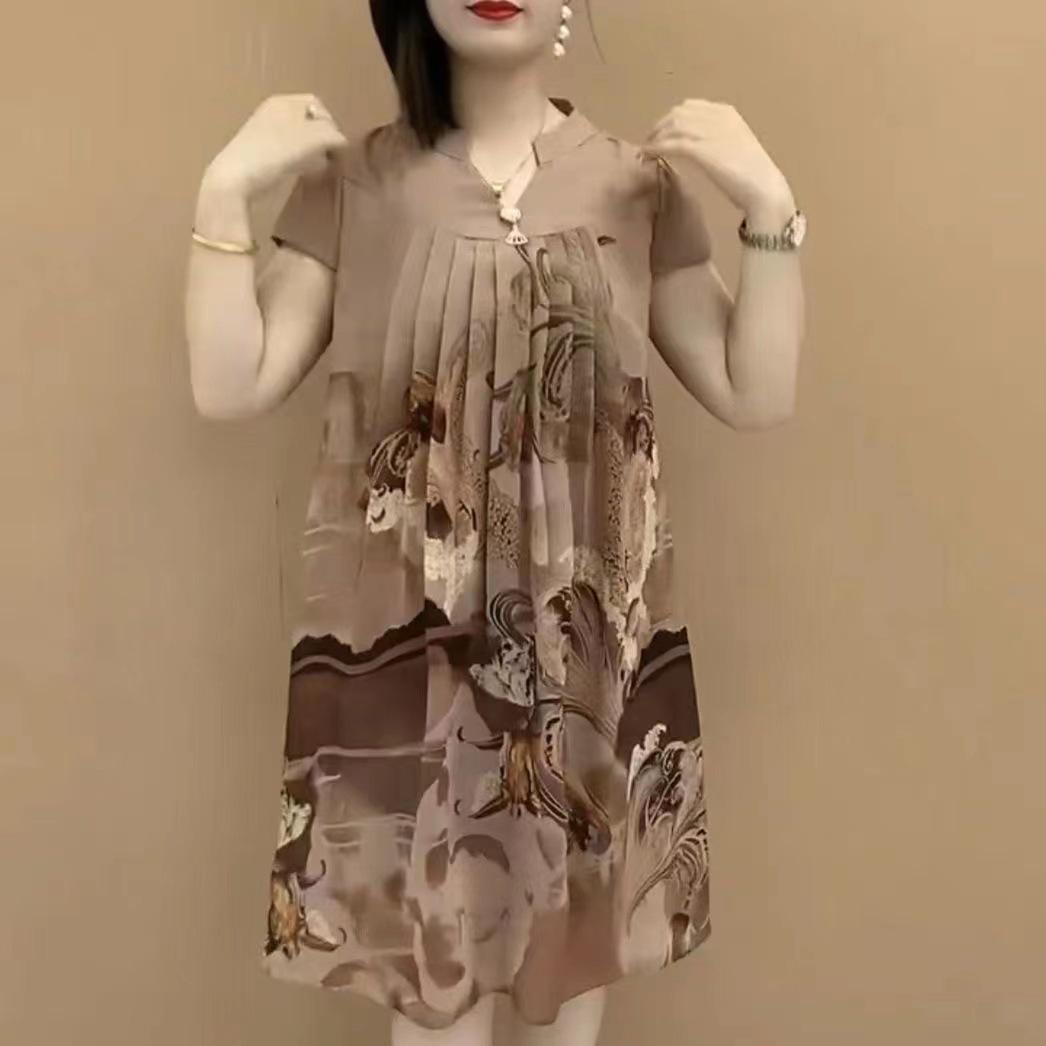 Women s Summer V-Neck Loose Fit Shirt Dress: Slimming, Age-Defying, and Concealing for a Chic, Confident Look XXXL 75-81 kg
Women s Summer V-Neck Loose Fit Shirt Dress: Slimming, Age-Defying, and Concealing for a Chic, Confident Look XXXL 75-81 kg