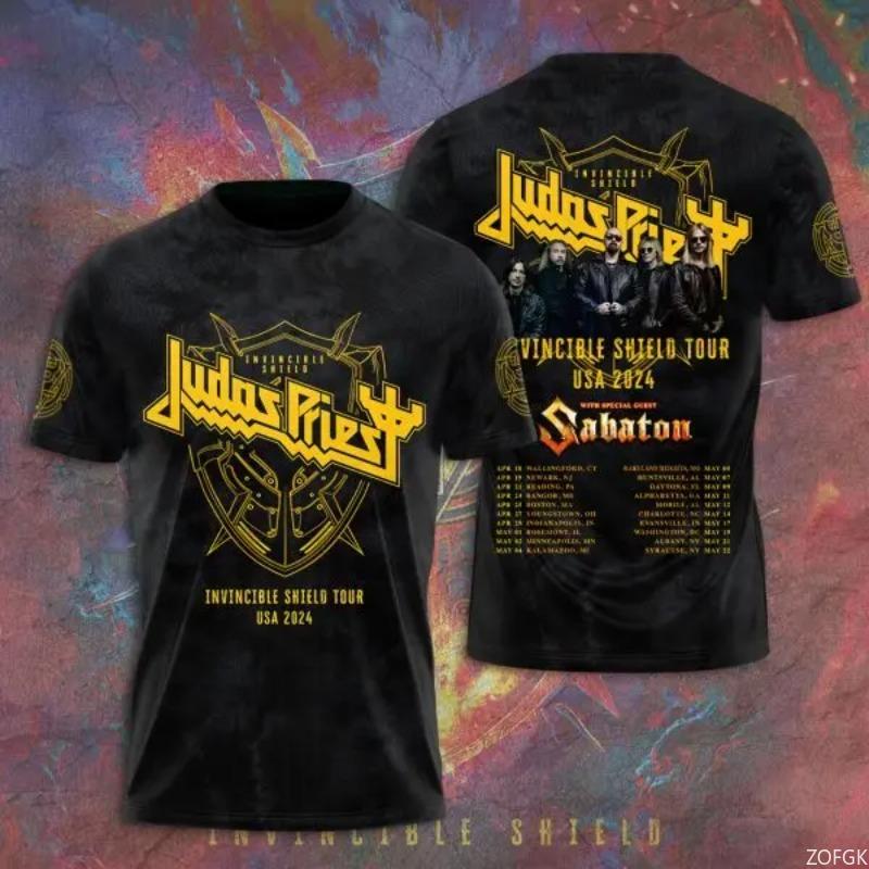 Judas Priest Band 3d Print T-shirt Men Women Fashion O-Neck Short Sleeve Tops Tees Rock Music Clothing Hip Hop Tshirt Male S
Judas Priest Band 3d Print T-shirt Men Women Fashion O-Neck Short Sleeve Tops Tees Rock Music Clothing Hip Hop Tshirt Male S