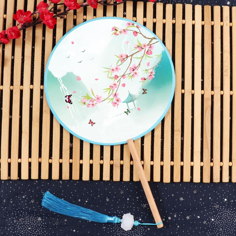 Classical Double-Sided Chinese Style Palace Fan for Women - Ancient Round Dance Fan for Hanfu & Qipao. Daily Use Fan
Classical Double-Sided Chinese Style Palace Fan for Women - Ancient Round Dance Fan for Hanfu & Qipao. Daily Use Fan