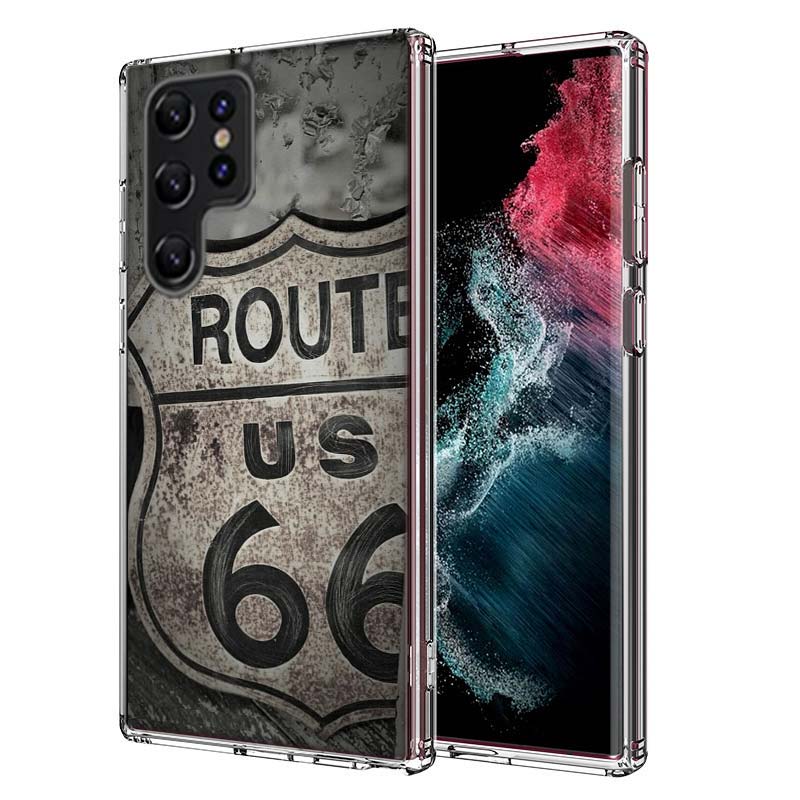 America Route 66 Capa Phone Case For Samsung S26 Ultra S25 Edge Galaxy S23 S21 S20 S24 FE S22 S10 Plus Cover Clear TPU Shell Coq Samsung S21 Ultra
America Route 66 Capa Phone Case For Samsung S26 Ultra S25 Edge Galaxy S23 S21 S20 S24 FE S22 S10 Plus Cover Clear TPU Shell Coq Samsung S21 Ultra