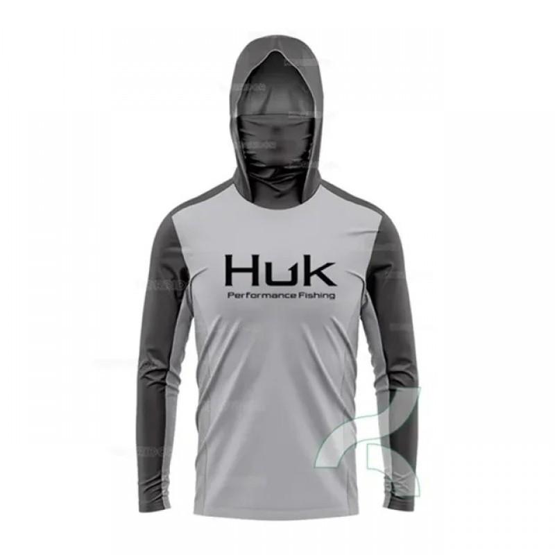 Huk Camouflage Sunscreen Fishing Clothes Mask Collar Outdoor Hoodie Light Long-sleeved Luatui L
Huk Camouflage Sunscreen Fishing Clothes Mask Collar Outdoor Hoodie Light Long-sleeved Luatui L
