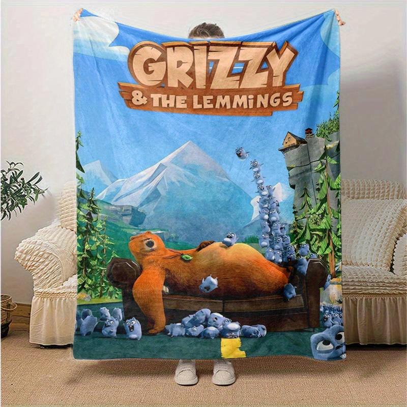 1pc, Grizzly & The Lemmings: Cozy Throw Blanket, Perfect for Home Decor, Couch Cover, Outdoor Use, Gifts, Flannel Blanket, Ideal for Bedroom, Living R 130x150cm
1pc, Grizzly & The Lemmings: Cozy Throw Blanket, Perfect for Home Decor, Couch Cover, Outdoor Use, Gifts, Flannel Blanket, Ideal for Bedroom, Living R 130x150cm
