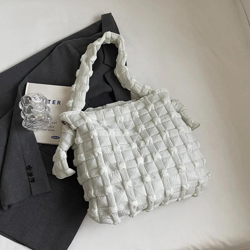 Большая вместительная женская сумка-тоут, универсальная, элегантная и минималистичная, в стиле ретро, высокая мода