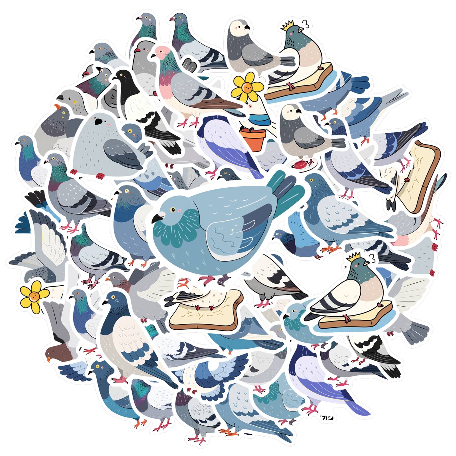 35pcs Playful Cartoon Stickers Whimsical Birds DIY Stickers Animal Stickers For Laptop Luggage Scrapbook Diary Sticker DIY
35pcs Playful Cartoon Stickers Whimsical Birds DIY Stickers Animal Stickers For Laptop Luggage Scrapbook Diary Sticker DIY