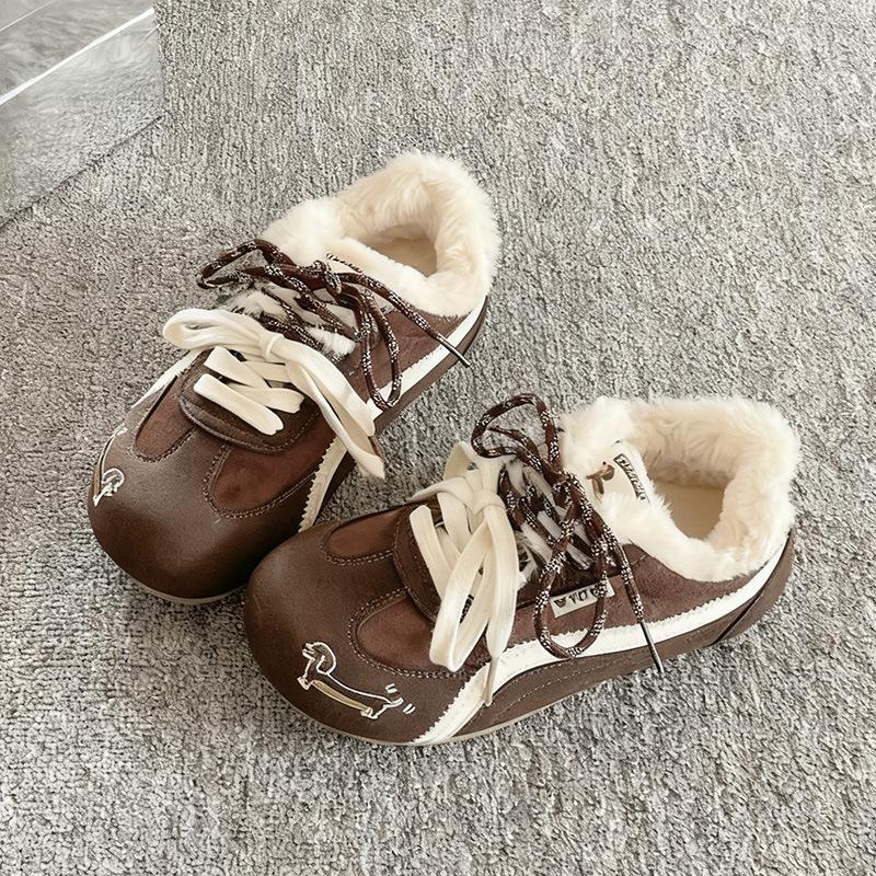 2026 Winter Women s Casual Sports Shoes Comfortable Anti Slip Outdoor Cotton Shoes Fashion Retro Warm Plush Vulcanized Shoes 35 коричневий
2026 Winter Women s Casual Sports Shoes Comfortable Anti Slip Outdoor Cotton Shoes Fashion Retro Warm Plush Vulcanized Shoes 35 коричневий