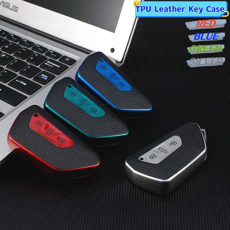 TPU+Leather Car Key Case Cover for Volkswagen VW Golf 8 Mk8 2020 Skoda for SEAT LEON 2020 Auto Protection Accessories
TPU+Leather Car Key Case Cover for Volkswagen VW Golf 8 Mk8 2020 Skoda for SEAT LEON 2020 Auto Protection Accessories