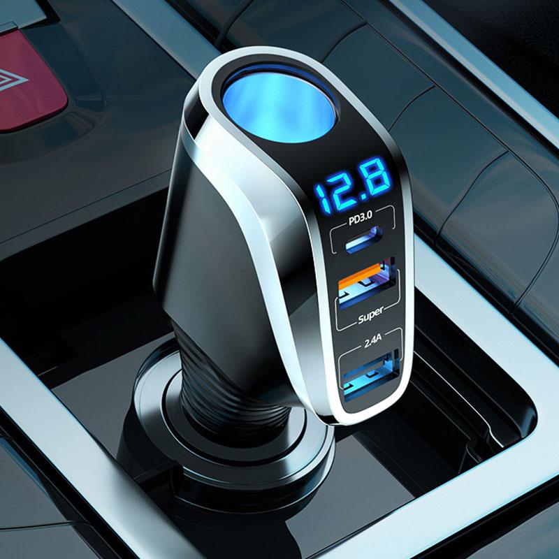 Car USB Socket Power 66W Automobile Charge Quick Car Charger QC3.0/PD Port Phone Charger Socket DC 12V/24V
Car USB Socket Power 66W Automobile Charge Quick Car Charger QC3.0/PD Port Phone Charger Socket DC 12V/24V