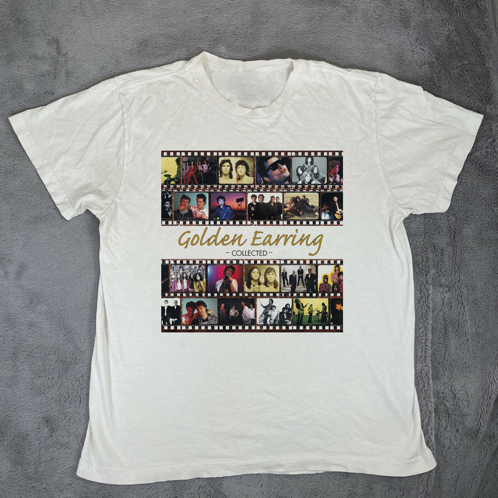 GOLDEN EARRING Band Album Collected T Shirt Size S-5XL 5XL різнокольоровий
GOLDEN EARRING Band Album Collected T Shirt Size S-5XL 5XL різнокольоровий
