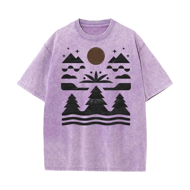 Mountain Outdoors Tree Washed T Shirt Leisure Discount Round Collar All Cotton Tops Tees Washed Tshirts for Women Father Day S
Mountain Outdoors Tree Washed T Shirt Leisure Discount Round Collar All Cotton Tops Tees Washed Tshirts for Women Father Day S