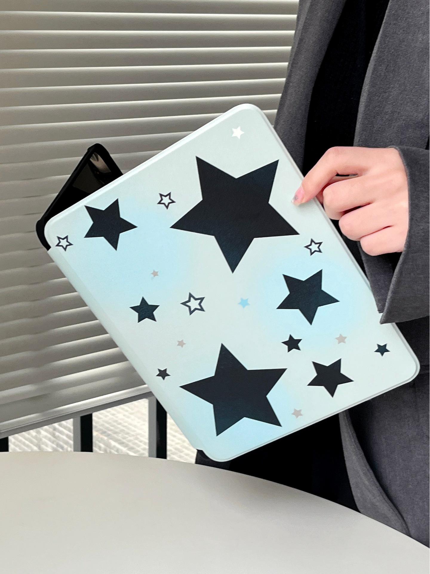 Rotating iPad Case for iPad Mini 6 & iPad Pro/Air 3 - Blue-Black Stars Design iPad mini 6/7 (8.3 inches)
Rotating iPad Case for iPad Mini 6 & iPad Pro/Air 3 - Blue-Black Stars Design iPad mini 6/7 (8.3 inches)