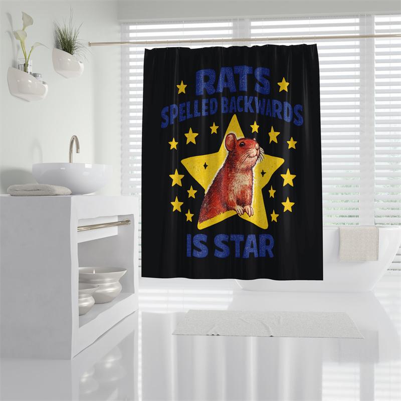 Gaslight Gatekeep Girlboss Rats Spelled Backwards Is Star Shower Curtain Set With Grommets And Hooks For Bathroom Decor W60H190(CM)-1 Pcs
Gaslight Gatekeep Girlboss Rats Spelled Backwards Is Star Shower Curtain Set With Grommets And Hooks For Bathroom Decor W60H190(CM)-1 Pcs