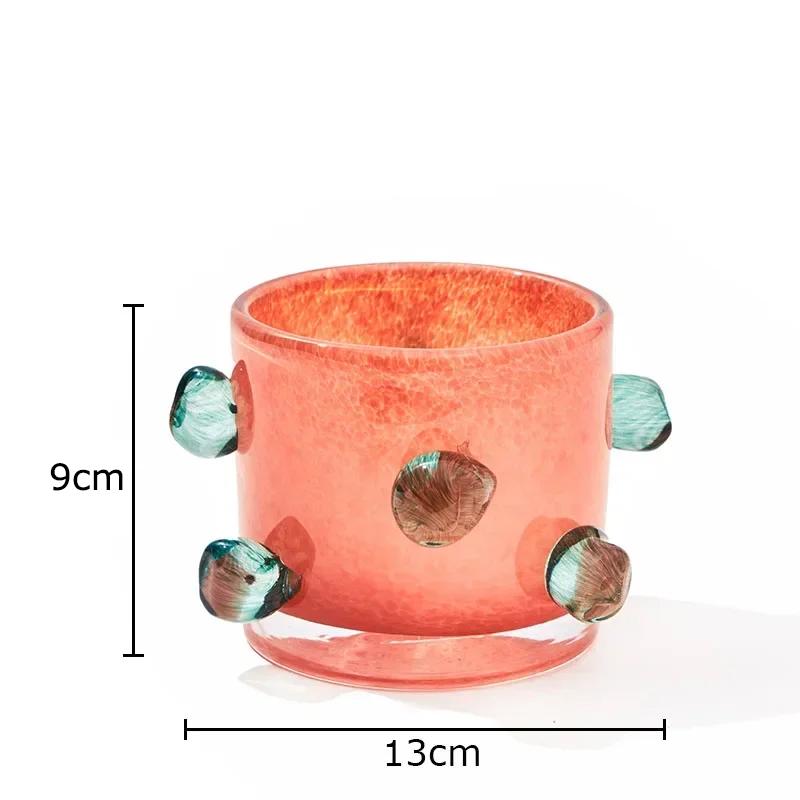 Creative Colorful Glass Vase Desk Decoration Flower Arrangement Hydroponics Flower Pots Floral Vases Room Aesthetic Decor
Creative Colorful Glass Vase Desk Decoration Flower Arrangement Hydroponics Flower Pots Floral Vases Room Aesthetic Decor