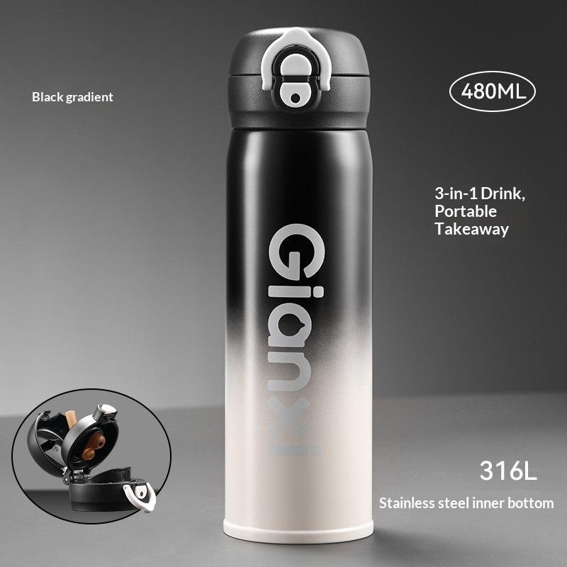 Gianxi Thermos Cup Student Specific Straw For School High Appearance 316l Stainless Steel 26 New Portable Water Cup 480ml
Gianxi Thermos Cup Student Specific Straw For School High Appearance 316l Stainless Steel 26 New Portable Water Cup 480ml