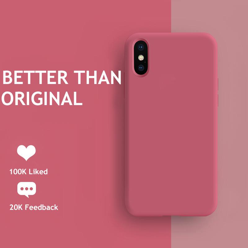 Liquid Silicone Case For iPhone 16 15 14 13 12 11 Soft Candy Cover For iPhone X XS Max XR SE Thin Shockprooof Funda For iPhone 13 Mini
Liquid Silicone Case For iPhone 16 15 14 13 12 11 Soft Candy Cover For iPhone X XS Max XR SE Thin Shockprooof Funda For iPhone 13 Mini