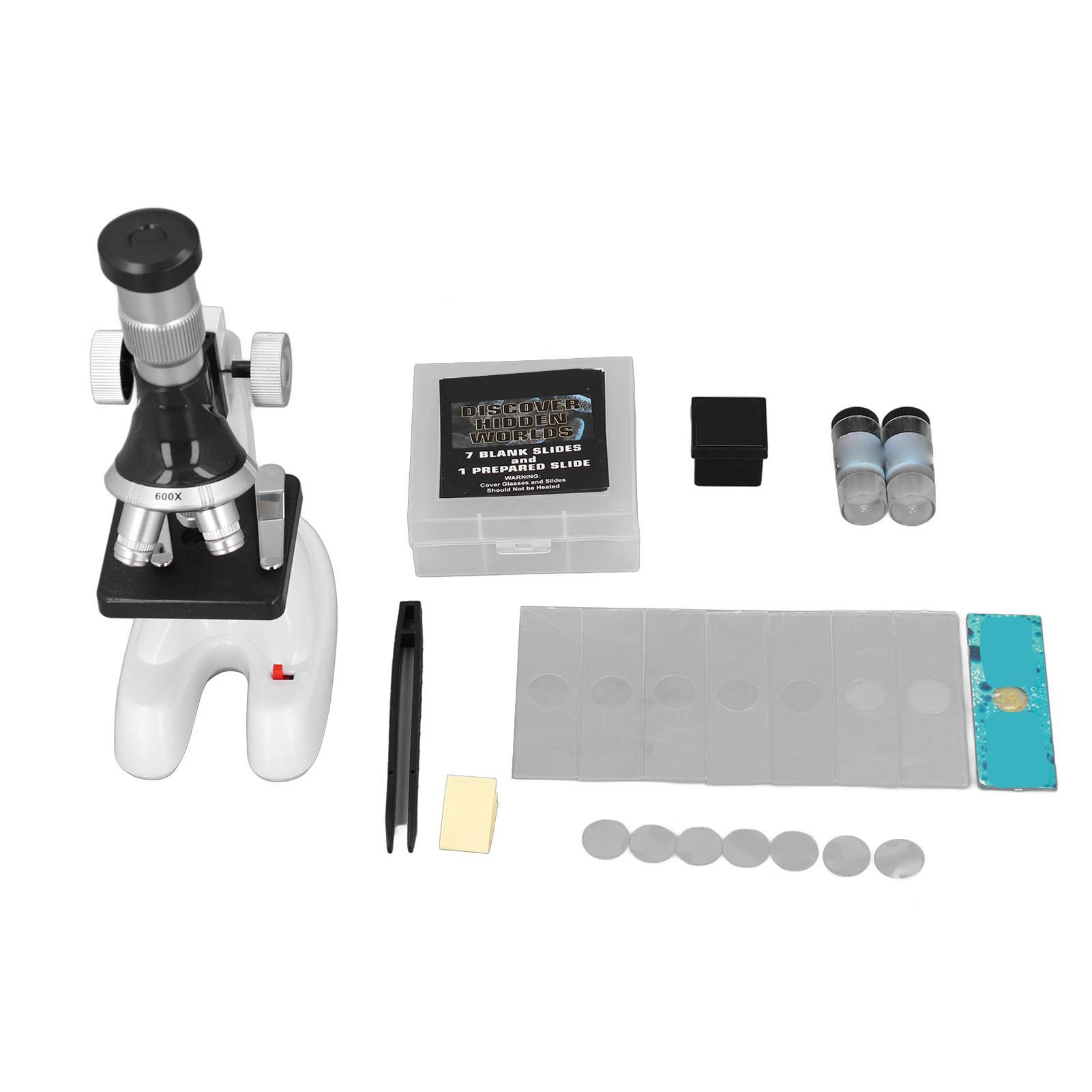 Children Science Microscope Kit 1200X Magnification Biological HD Educational Science Exploration
Children Science Microscope Kit 1200X Magnification Biological HD Educational Science Exploration