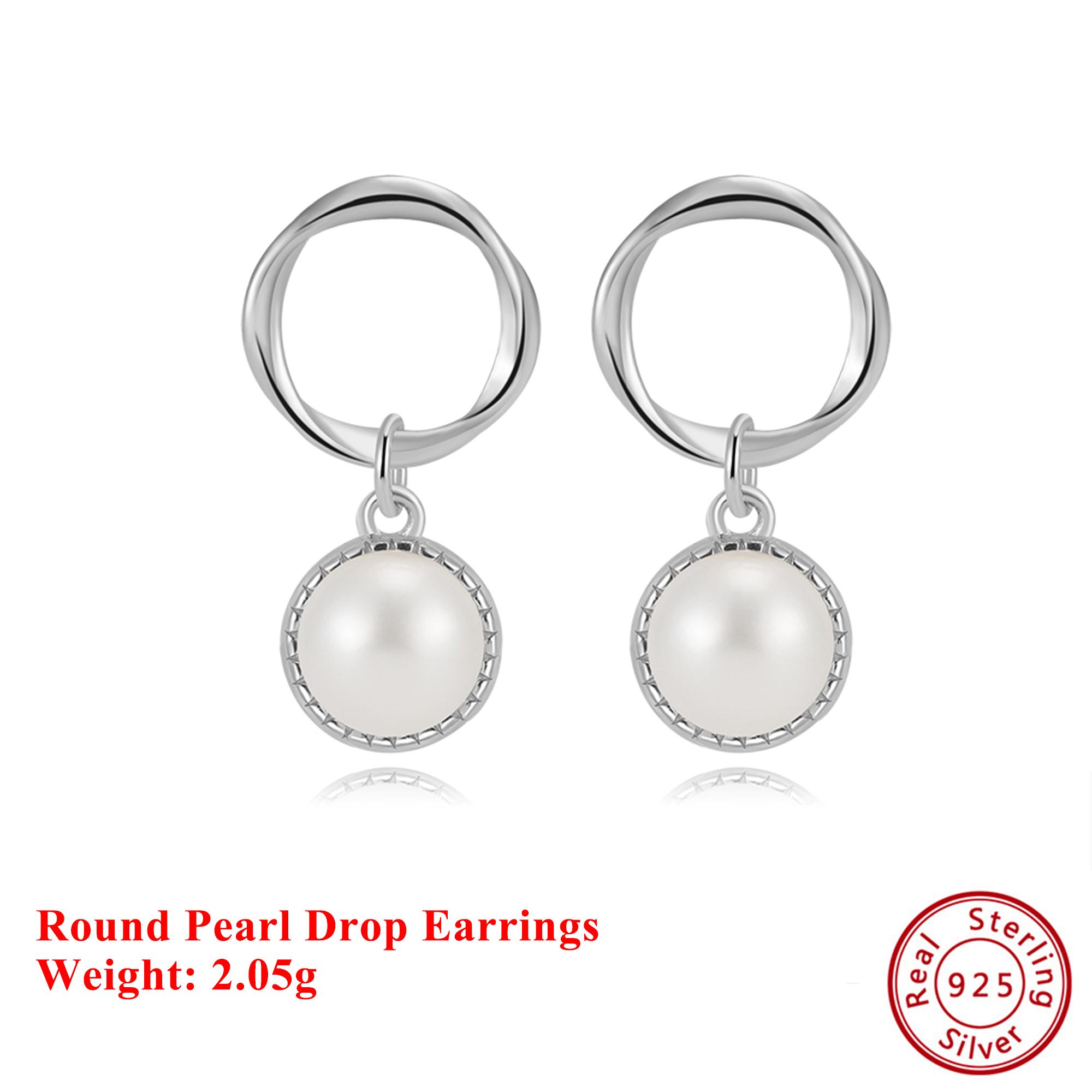 Effie Queen 100% S925 Silver 14k Gold Round Freshwater Pearl Drop Earrings Timeless Jewelry for Women Wedding Party Gift GPE121 серебряный
Effie Queen 100% S925 Silver 14k Gold Round Freshwater Pearl Drop Earrings Timeless Jewelry for Women Wedding Party Gift GPE121 серебряный