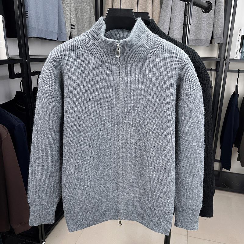 Men s 1000g Heavyweight Thickened Jacquard Sweater, 2025 Style, Warm Casual Solid Color Cardigan Jacket 2XL сірий колір
Men s 1000g Heavyweight Thickened Jacquard Sweater, 2025 Style, Warm Casual Solid Color Cardigan Jacket 2XL сірий колір