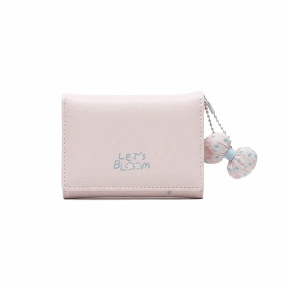 Versatile Portable Candy Color Wallet PVC Pouch Short Leather Purse Multiple Card Anti-splash Water Three Fold Card Bag Dating рожевий
Versatile Portable Candy Color Wallet PVC Pouch Short Leather Purse Multiple Card Anti-splash Water Three Fold Card Bag Dating рожевий