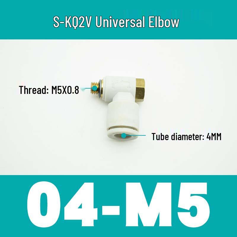 Hex Socket Fitting for Pneumatic Tubing (KQ2V04-M5S/06-01/08-02AS/12-03)
Hex Socket Fitting for Pneumatic Tubing (KQ2V04-M5S/06-01/08-02AS/12-03)