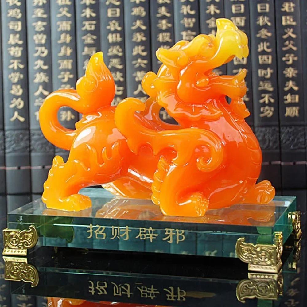 Imitation Jade Decorative Pixiu Ornament Statue Resin Modern Art Sculpture Home Living Room Office Feng Shui Statue
Imitation Jade Decorative Pixiu Ornament Statue Resin Modern Art Sculpture Home Living Room Office Feng Shui Statue