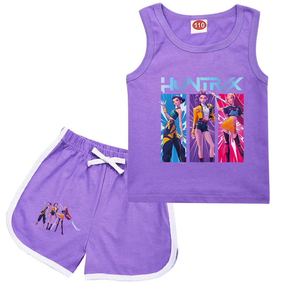 Детский Девочки Аниме Мультфильм Охотники ПОП Певица Руми Зои Мира С Принтом Повседневная Майка Без Рукавов Топ Шорты Комплект Одежды 100cm
Детский Девочки Аниме Мультфильм Охотники ПОП Певица Руми Зои Мира С Принтом Повседневная Майка Без Рукавов Топ Шорты Комплект Одежды 100cm