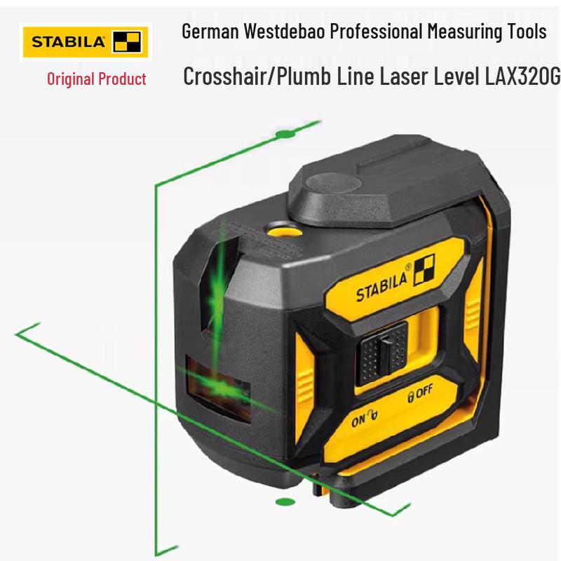 STABILA LAX320G Cross Line Laser Level for Decoration & Installation
STABILA LAX320G Cross Line Laser Level for Decoration & Installation