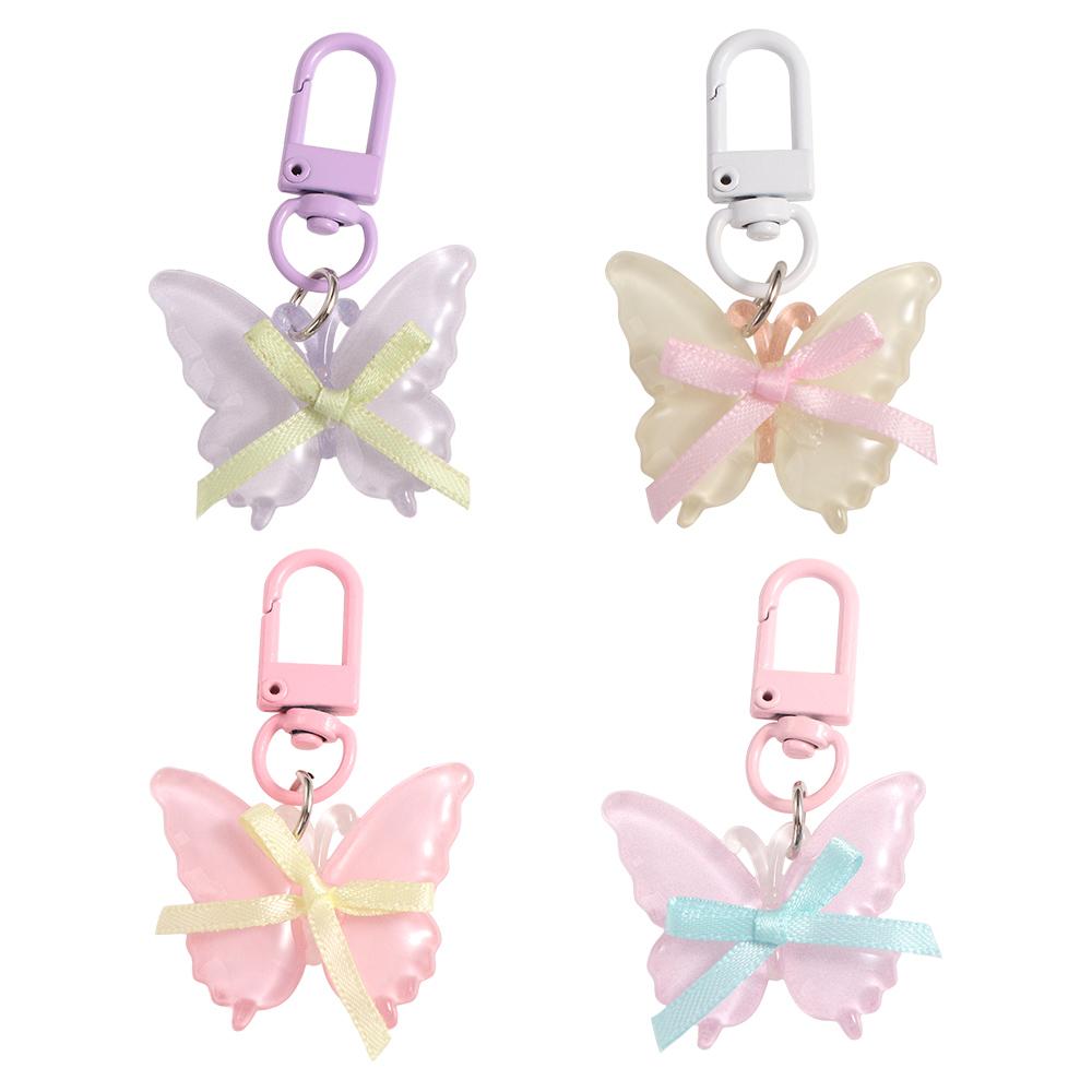 Cute Jelly Butterfly Pendant Sweet Ribbon Bow Keyring Creative Butterfly Keychain Backpack Decor светло-розовый
Cute Jelly Butterfly Pendant Sweet Ribbon Bow Keyring Creative Butterfly Keychain Backpack Decor светло-розовый
