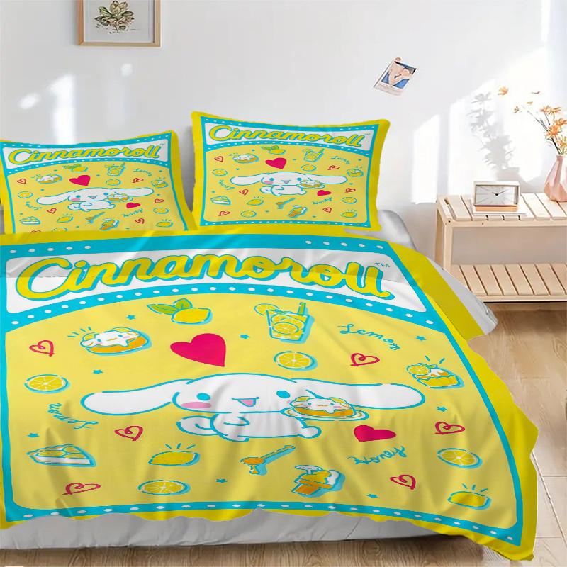 3 шт. Набор стеганых одеял Cinnamoroll Lemon Honey Delight с принтом, мягкое и удобное одеяло для спальни, гостевой комнаты, комплект постельного белья S005 135x200cm
3 шт. Набор стеганых одеял Cinnamoroll Lemon Honey Delight с принтом, мягкое и удобное одеяло для спальни, гостевой комнаты, комплект постельного белья S005 135x200cm
