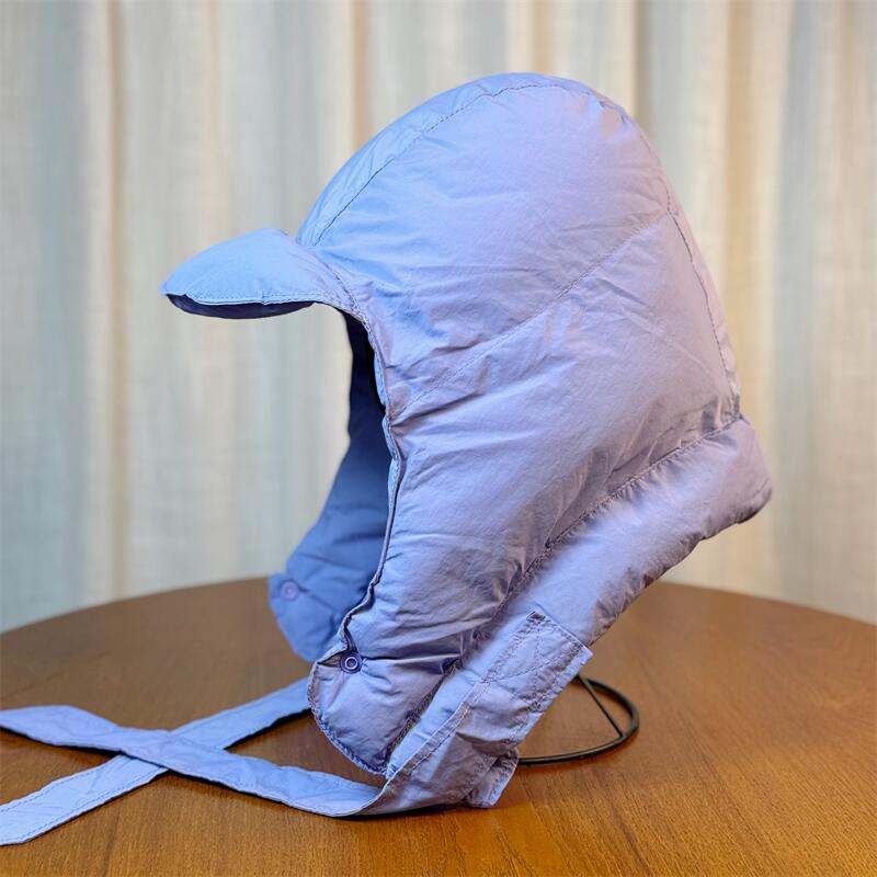 Rain and snow-proof down hat for women and men, suitable for riding electric bikes in autumn and winter, with added fleece lining, thickened for Adult54-60Average Size синій
Rain and snow-proof down hat for women and men, suitable for riding electric bikes in autumn and winter, with added fleece lining, thickened for Adult54-60Average Size синій