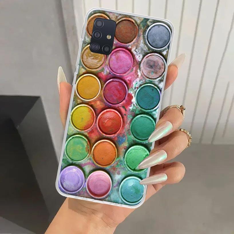 Watercolors Set Paint Palette Painting Box Phone Case for Samsung Galaxy A52 A32 A22 A12 A02S A50S A30S A10S Note 20 Ultra 10 Pl Samsung A02
Watercolors Set Paint Palette Painting Box Phone Case for Samsung Galaxy A52 A32 A22 A12 A02S A50S A30S A10S Note 20 Ultra 10 Pl Samsung A02