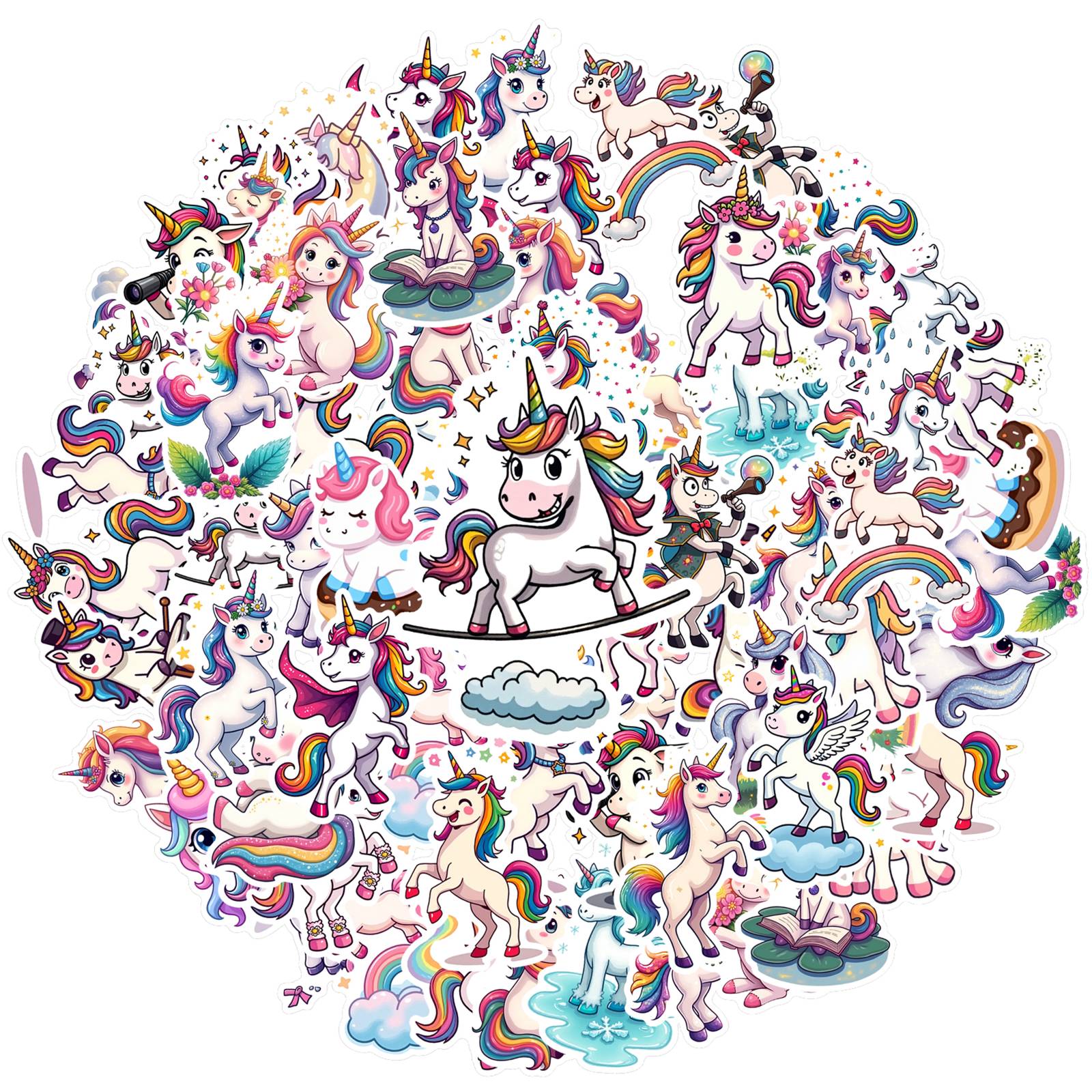 35pcs-50pcs Cute Unicorn Stickers Colorful Fantasy Graffiti Decals DIY Stickers For DIY Phone Laptop Scrapbook Bike Laptop
35pcs-50pcs Cute Unicorn Stickers Colorful Fantasy Graffiti Decals DIY Stickers For DIY Phone Laptop Scrapbook Bike Laptop
