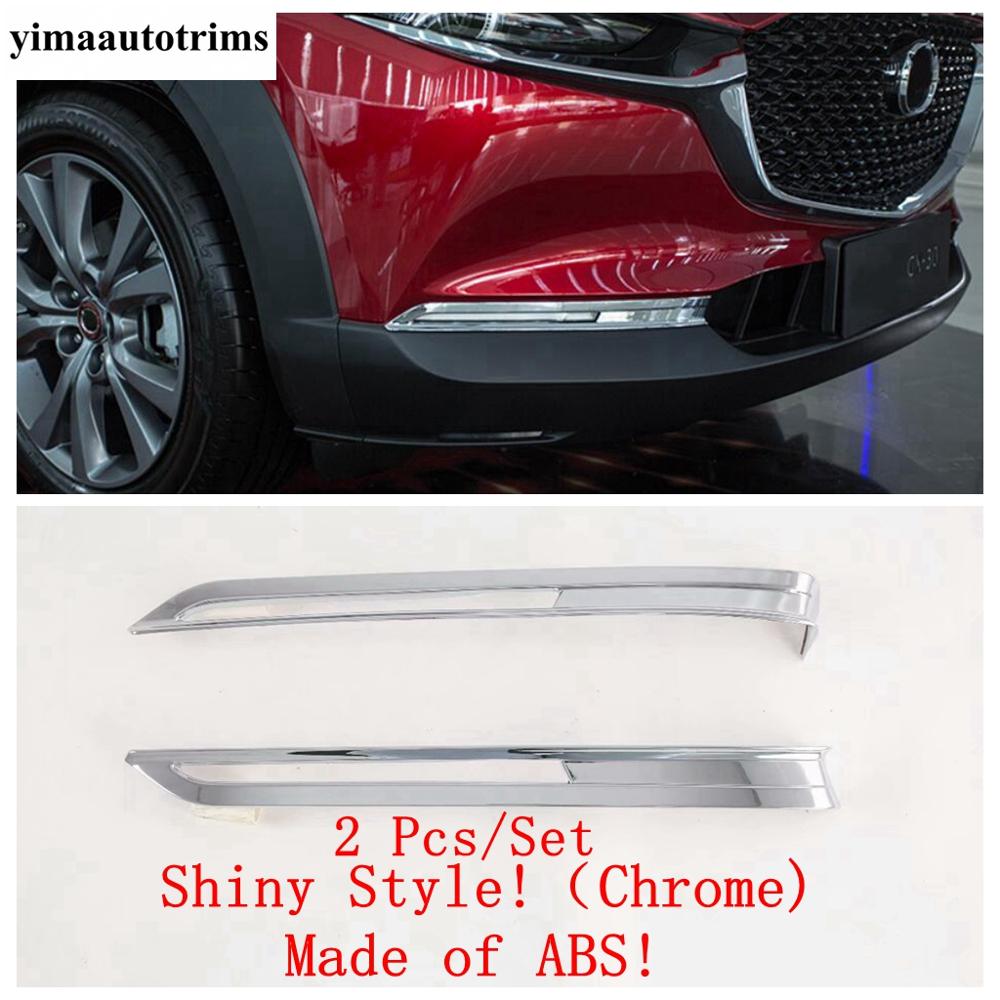 Car Front Rear Bumper Fog Lights Lamps Eyelid Eyebrow Strip Sequin Cover Trim For Mazda CX-30 - 2025 ABS Chrome Accessories Shiny Style-B
Car Front Rear Bumper Fog Lights Lamps Eyelid Eyebrow Strip Sequin Cover Trim For Mazda CX-30 - 2025 ABS Chrome Accessories Shiny Style-B