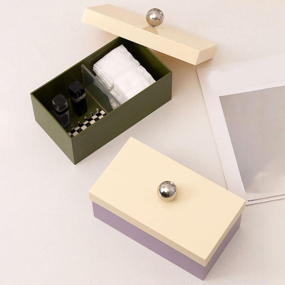 Dustproof 2 Grids Cotton Holder Ins Style Sundries Storage Box Qtip Holder Dressing Table срібний/зелений
Dustproof 2 Grids Cotton Holder Ins Style Sundries Storage Box Qtip Holder Dressing Table срібний/зелений