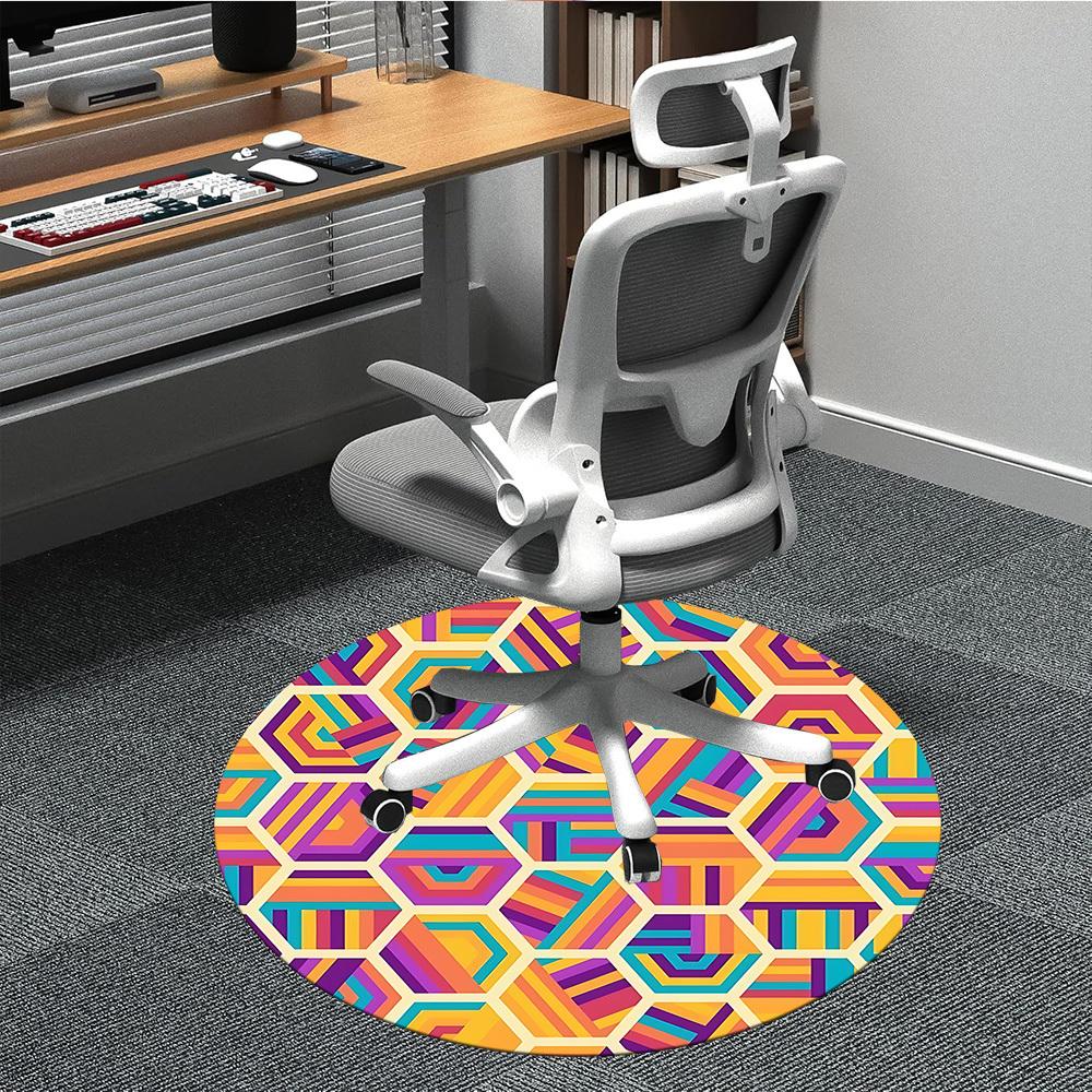 1pc Hexagon Pattern Chair Carpet for Office, Non-slip, Soft and Durable Office Rug for Interior Decoration, Perfect for Office yy260313053 80cm by 80cm
1pc Hexagon Pattern Chair Carpet for Office, Non-slip, Soft and Durable Office Rug for Interior Decoration, Perfect for Office yy260313053 80cm by 80cm