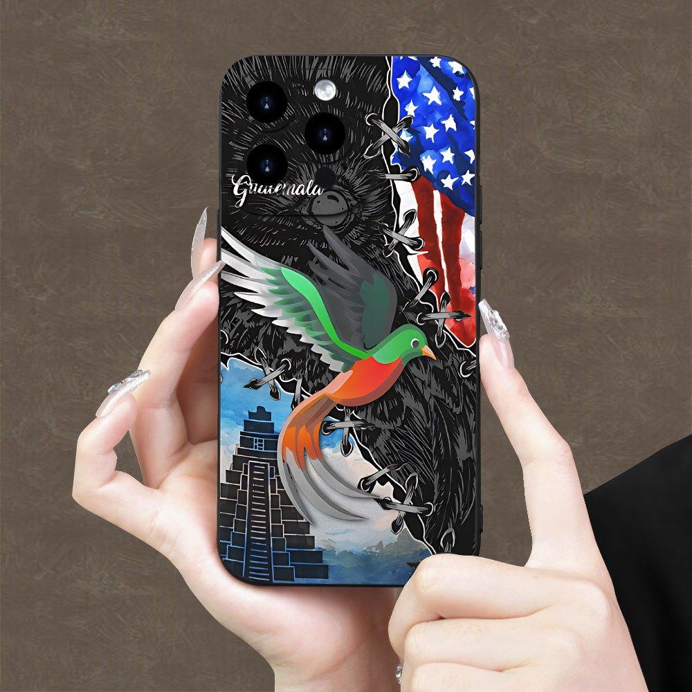 US & Guatemala themed red-eyed skull bird pattern phone case for iPhone17 16 15 14 13 12 11promax Plus iPhone 11
US & Guatemala themed red-eyed skull bird pattern phone case for iPhone17 16 15 14 13 12 11promax Plus iPhone 11