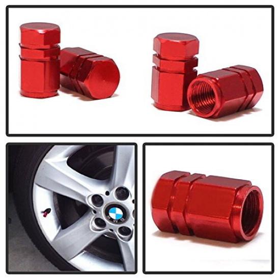 (4) Tuner Racing Style Red Anodized Aluminum Tire Valve Caps (Hexagon Shape)
(4) Tuner Racing Style Red Anodized Aluminum Tire Valve Caps (Hexagon Shape)