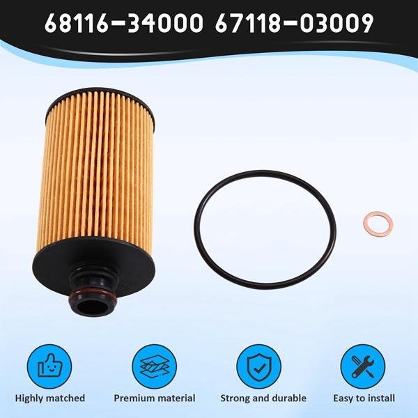 23140-34100, 22470-34000, 67118-03009, 23113-34100: Compatible with SsangYong. none
23140-34100, 22470-34000, 67118-03009, 23113-34100: Compatible with SsangYong. none