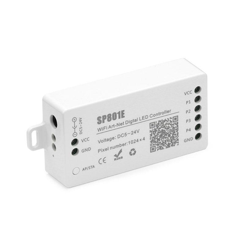 SP801E Full-Color Bluetooth LED Controller, 5-24V
SP801E Full-Color Bluetooth LED Controller, 5-24V