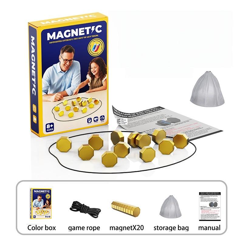 Party Games Magnetic Stones Game Interactive Magnet Board Strategy Family Kids Adults Portable Magnetic Stones Play Set 3.5cm золотой
Party Games Magnetic Stones Game Interactive Magnet Board Strategy Family Kids Adults Portable Magnetic Stones Play Set 3.5cm золотой