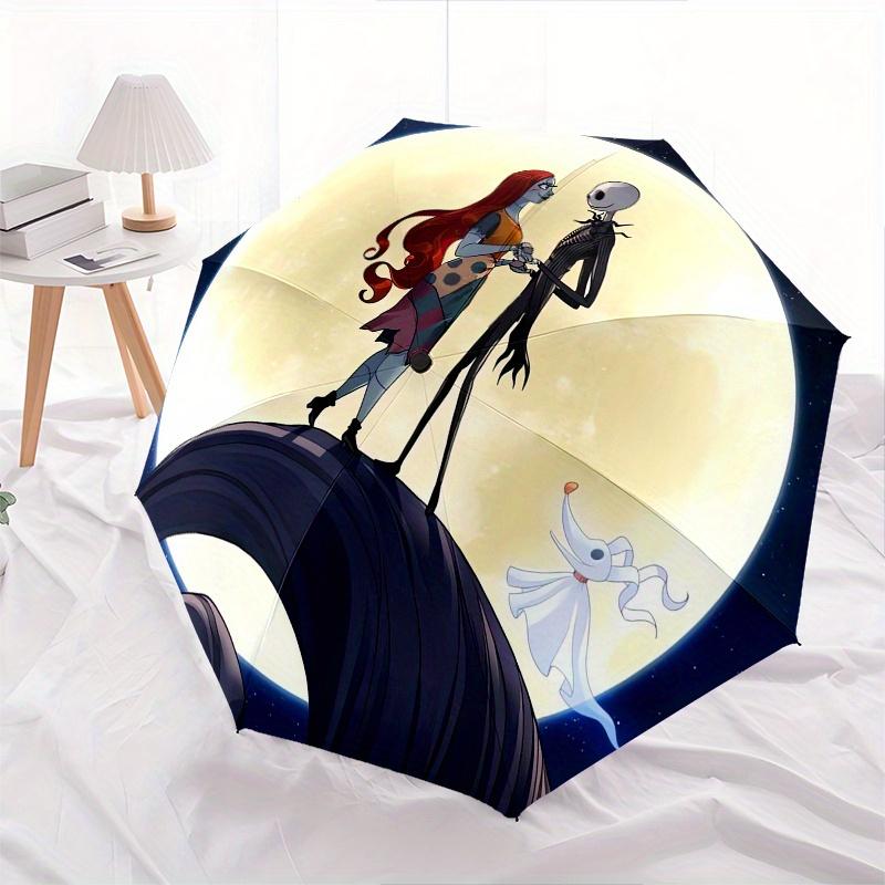 Disney Nightmare Before Christmas,Jack Skellington,Sally Manual Opening and Closing Umbrella - 8-Rib Reinforced Folding Design, Lightweight
Disney Nightmare Before Christmas,Jack Skellington,Sally Manual Opening and Closing Umbrella - 8-Rib Reinforced Folding Design, Lightweight