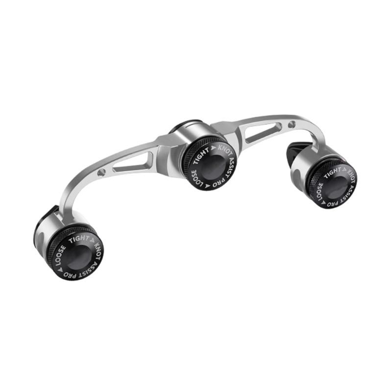 Professional Knots Maker For Fishing Line Heavy Duty All Metal Design With Grip Stainless Knots Tying Tool сірий
Professional Knots Maker For Fishing Line Heavy Duty All Metal Design With Grip Stainless Knots Tying Tool сірий