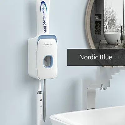 Automatic Toothpaste Squeezing Holder, Single Toothbrush, Multi-function Punching Wall-mounted Toothpaste Holder синий
Automatic Toothpaste Squeezing Holder, Single Toothbrush, Multi-function Punching Wall-mounted Toothpaste Holder синий