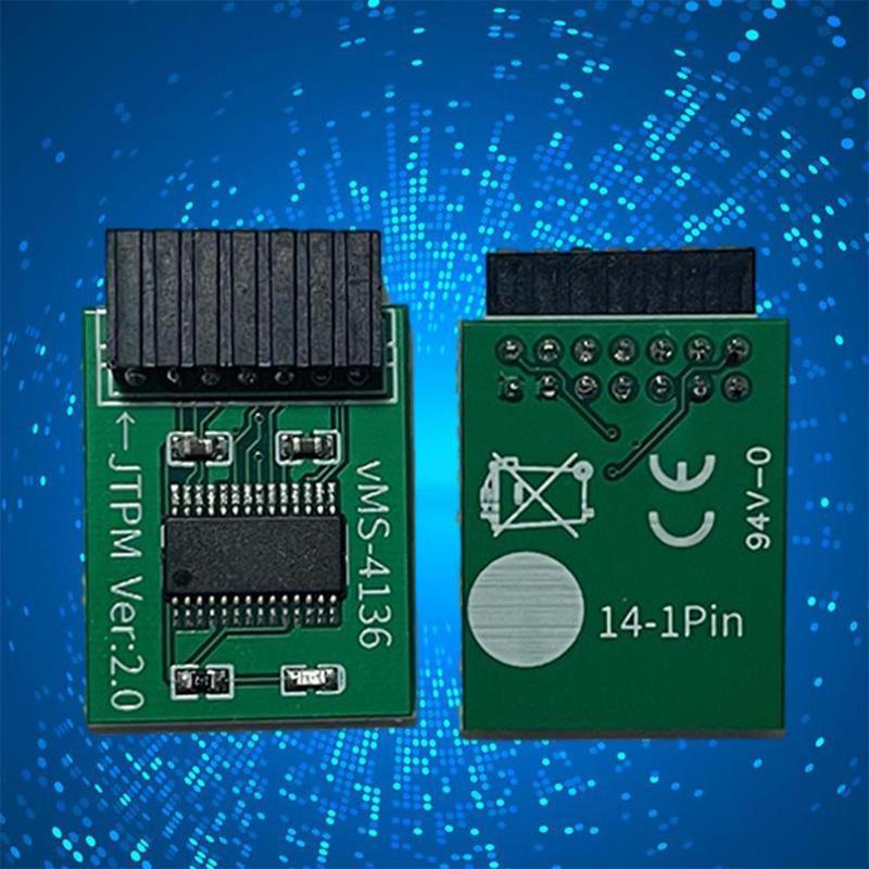 14 Pin LPC MSI Interface TPM2.0 Security Module Supports Multi Brand Motherboards 12 14 18 20-1pin Pins Multi- Motherboard
14 Pin LPC MSI Interface TPM2.0 Security Module Supports Multi Brand Motherboards 12 14 18 20-1pin Pins Multi- Motherboard