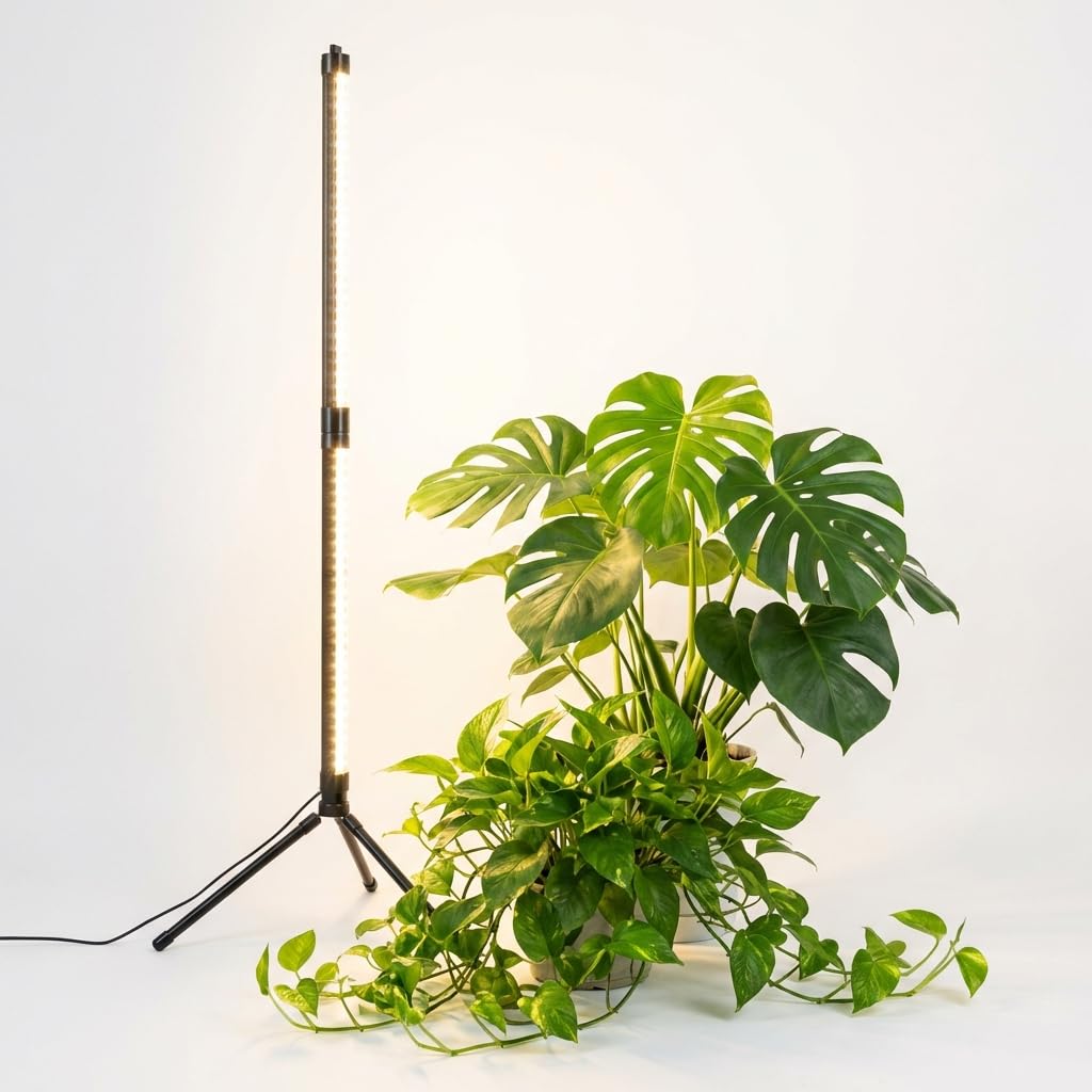 Raygrov LED Grow Light, 2-Stage Timer (3/9/12 Hours), 10-Level Dimming, Energy-Saving, Freestanding Stand, for Indoor Cultivation, Solar Powered, and
Raygrov LED Grow Light, 2-Stage Timer (3/9/12 Hours), 10-Level Dimming, Energy-Saving, Freestanding Stand, for Indoor Cultivation, Solar Powered, and