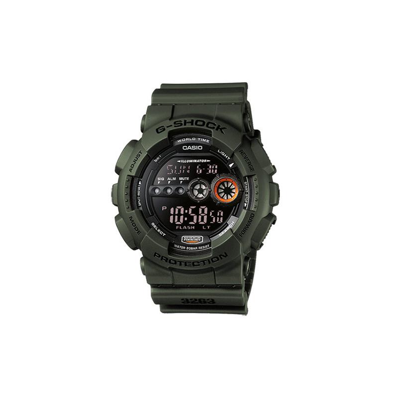 Casio CASIOG-SHOCK cool outdoor LCD display reverse display movement shock-proof, impact-proof and waterproof quartz movement resin strap GD-100MS-3 чёрный
Casio CASIOG-SHOCK cool outdoor LCD display reverse display movement shock-proof, impact-proof and waterproof quartz movement resin strap GD-100MS-3 чёрный