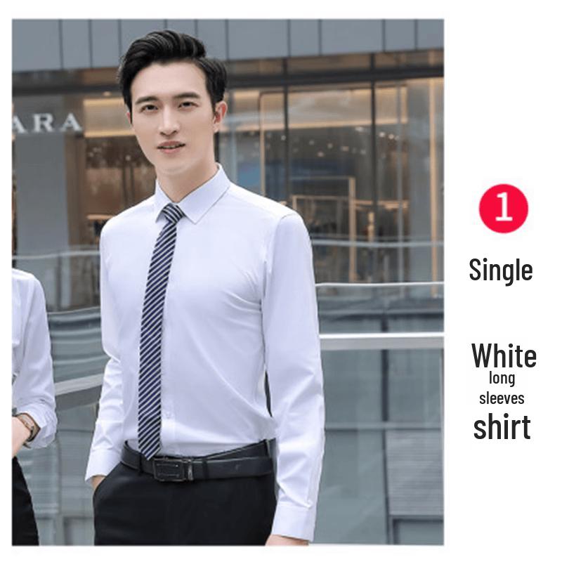 Milang Men s Professional White Long-Sleeve Shirt M
Milang Men s Professional White Long-Sleeve Shirt M