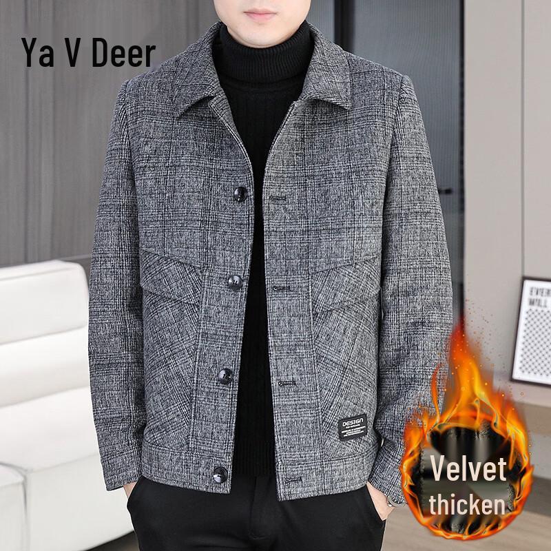 Men s Plaid Wool Blend Winter Jacket 175
Men s Plaid Wool Blend Winter Jacket 175